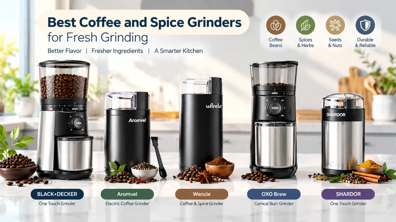 5 Best Coffee and Spice Grinders